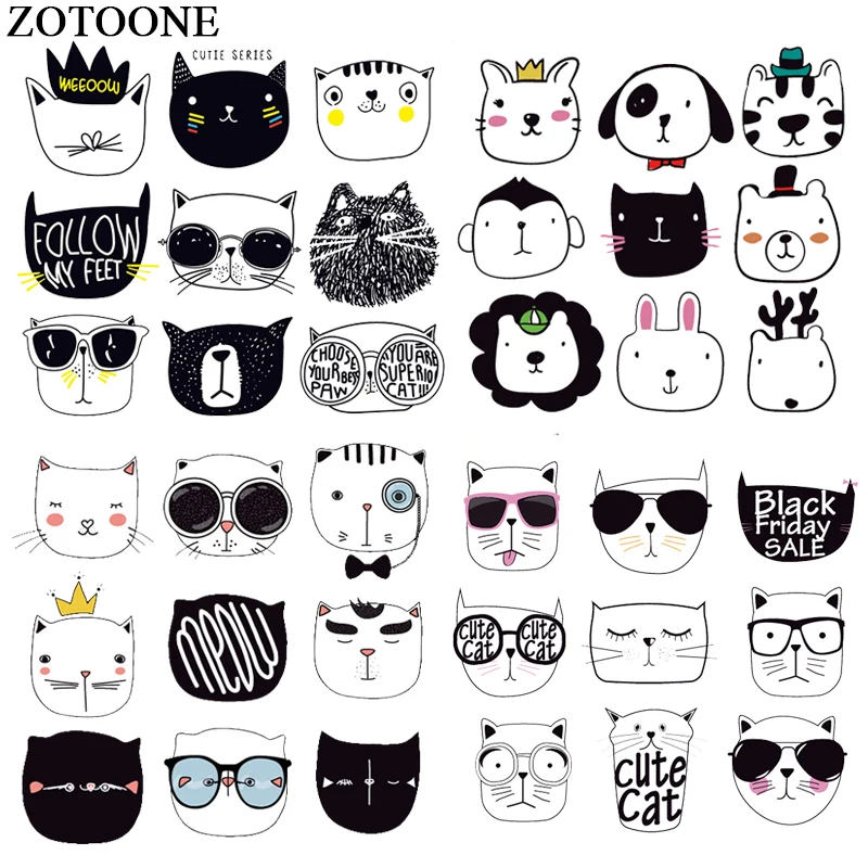 ZOTOONE Cute Cat Cartoon Patches Set A-level Washable DIY Iron-on Transfers Accessory Decoration Clothes Patches Gift For Kids D
ZOTOONE Cute Cat Cartoon Patches Set A-level Washable DIY Iron-on Transfers Accessory Decoration Clothes Patches Gift For Kids D