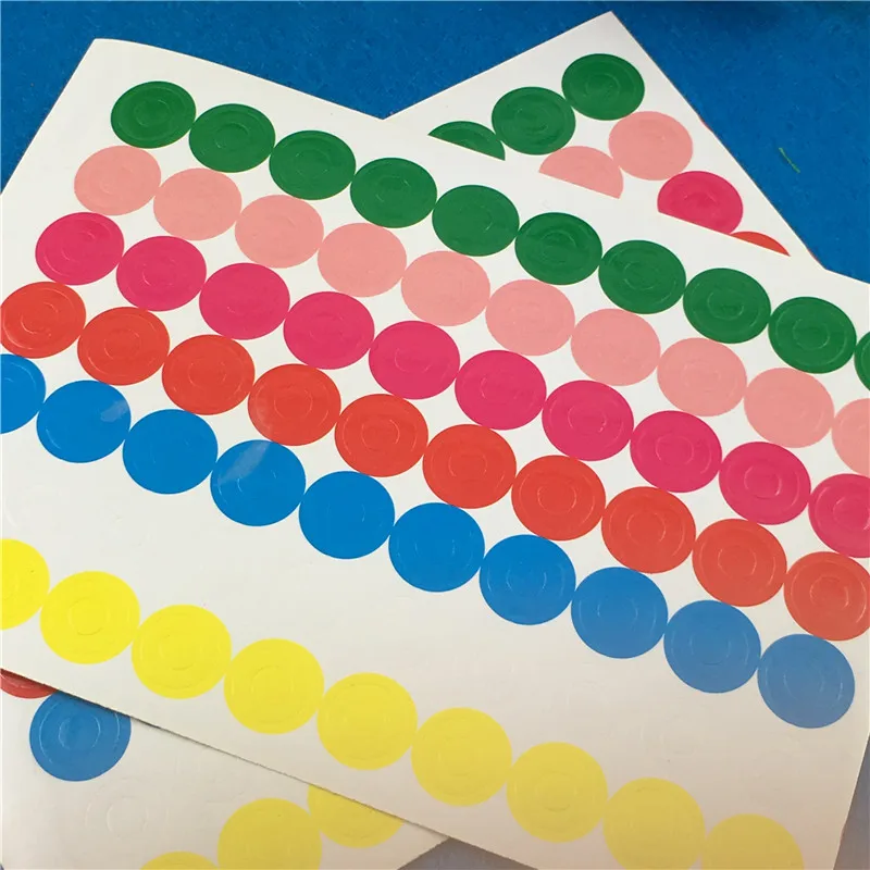 2000Pcs/Lot Colorful Small Size Reinforcement Hole Sticker Labels for Jewelry Box Gift Tags Round Hole Seal Sticker Diameter 1cm
2000Pcs/Lot Colorful Small Size Reinforcement Hole Sticker Labels for Jewelry Box Gift Tags Round Hole Seal Sticker Diameter 1cm