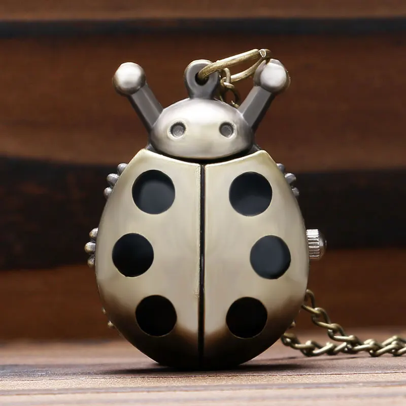 cute Beatles Ladybug Design pocket watch women fashion quartz-watch child girl gift P620
cute Beatles Ladybug Design pocket watch women fashion quartz-watch child girl gift P620