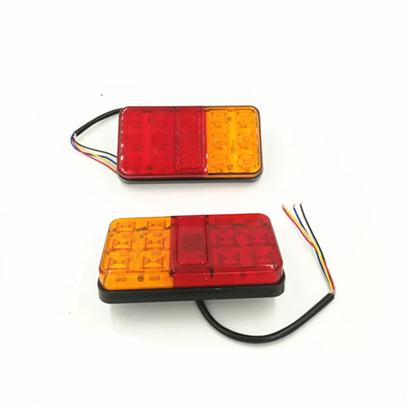 1 Pair 12 LED Trailer Tail Lights LED Car Rear Taillight for Trailer Truck Van Lorry Red Yellow
1 Pair 12 LED Trailer Tail Lights LED Car Rear Taillight for Trailer Truck Van Lorry Red Yellow