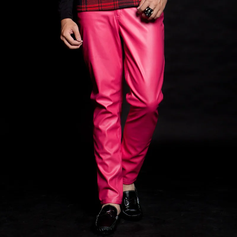 27-44 !!! 2018 Punk DS series pink nightclub leisure leather pants The singer's clo High quality performance clothing.
27-44 !!! 2018 Punk DS series pink nightclub leisure leather pants The singer's clo High quality performance clothing.