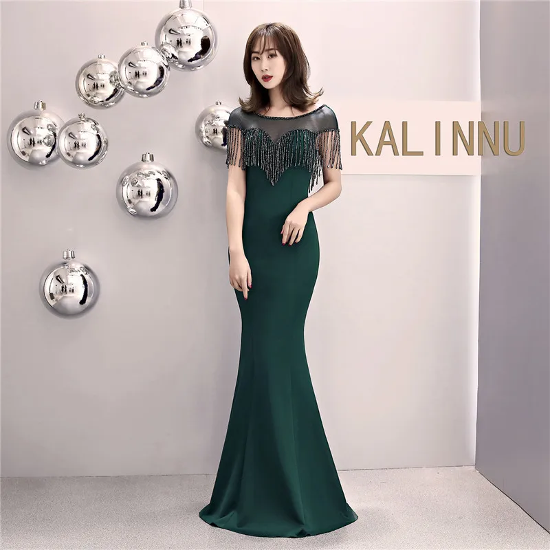 Bride Dress Summer Beading Bra O-Neck Transparent Annual Meeting host Trumpet Nightclub Wear Celebrity Luxury Long Party Dresses
Bride Dress Summer Beading Bra O-Neck Transparent Annual Meeting host Trumpet Nightclub Wear Celebrity Luxury Long Party Dresses