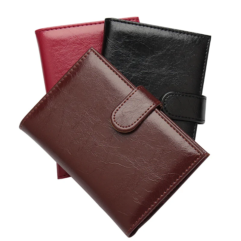 2020 New Oil Wax Style Buckle solid color Travel Passport holder Built in RFID Blocking Protect personal information
2020 New Oil Wax Style Buckle solid color Travel Passport holder Built in RFID Blocking Protect personal information