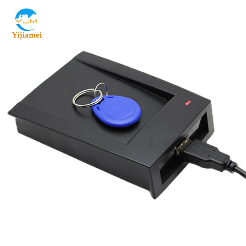 Бесплатная доставка! Считыватель RFID с USB интерфейсом YJ300A считыватель данных