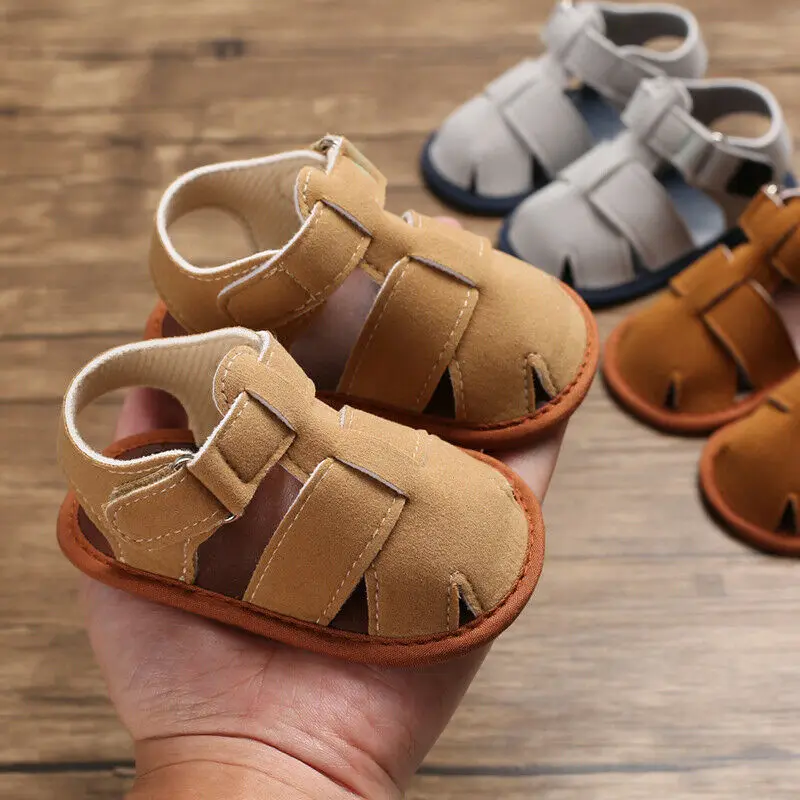 Casual Baby Boy Sandals Clogs Summer Toddler Soft Sole Anti-Slip Shoes Baby Boy Sandals Cotton Shoes for 0-18M
Casual Baby Boy Sandals Clogs Summer Toddler Soft Sole Anti-Slip Shoes Baby Boy Sandals Cotton Shoes for 0-18M