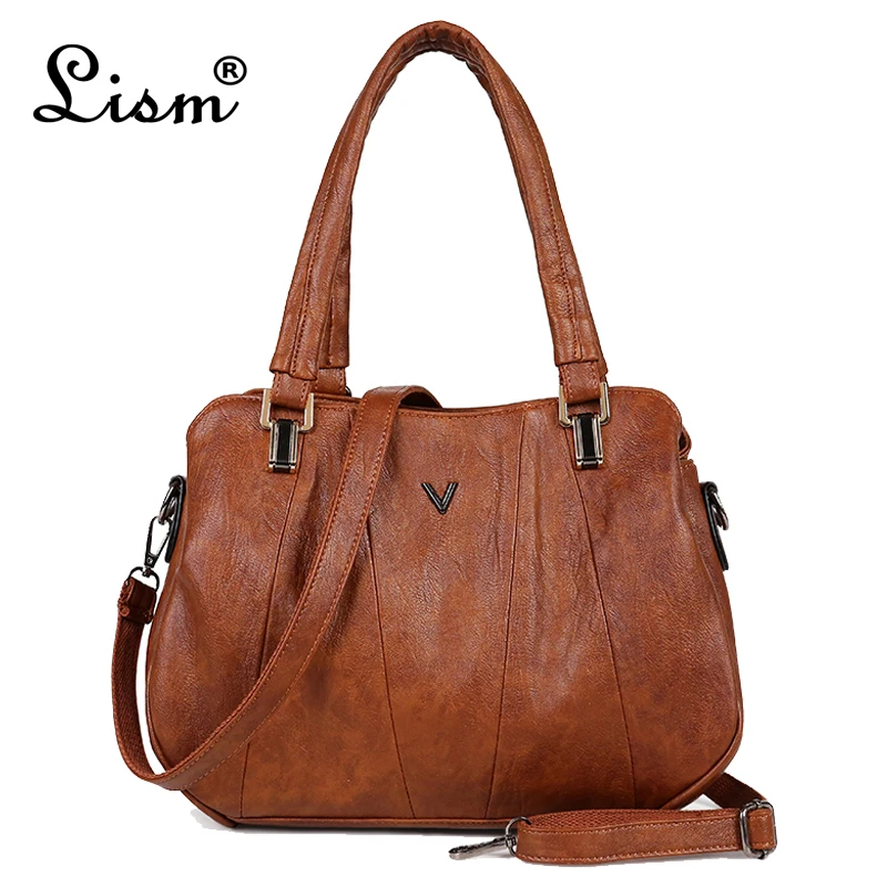 2019 Retro Women Handbags Three-layer Pocket Female Messenger Bags Women Luxury Leather Shoulder Bag Fashion Casual Lady Tote
2019 Retro Women Handbags Three-layer Pocket Female Messenger Bags Women Luxury Leather Shoulder Bag Fashion Casual Lady Tote