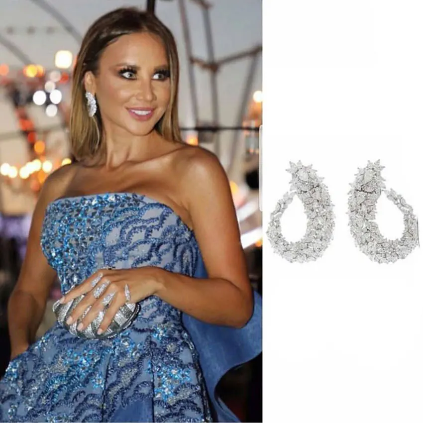 GODKI Famous Design Luxury Popular Geometry Flower Full Mirco Paved Cubic Zirconia Wedding Earring Fashion Jewelry
GODKI Famous Design Luxury Popular Geometry Flower Full Mirco Paved Cubic Zirconia Wedding Earring Fashion Jewelry