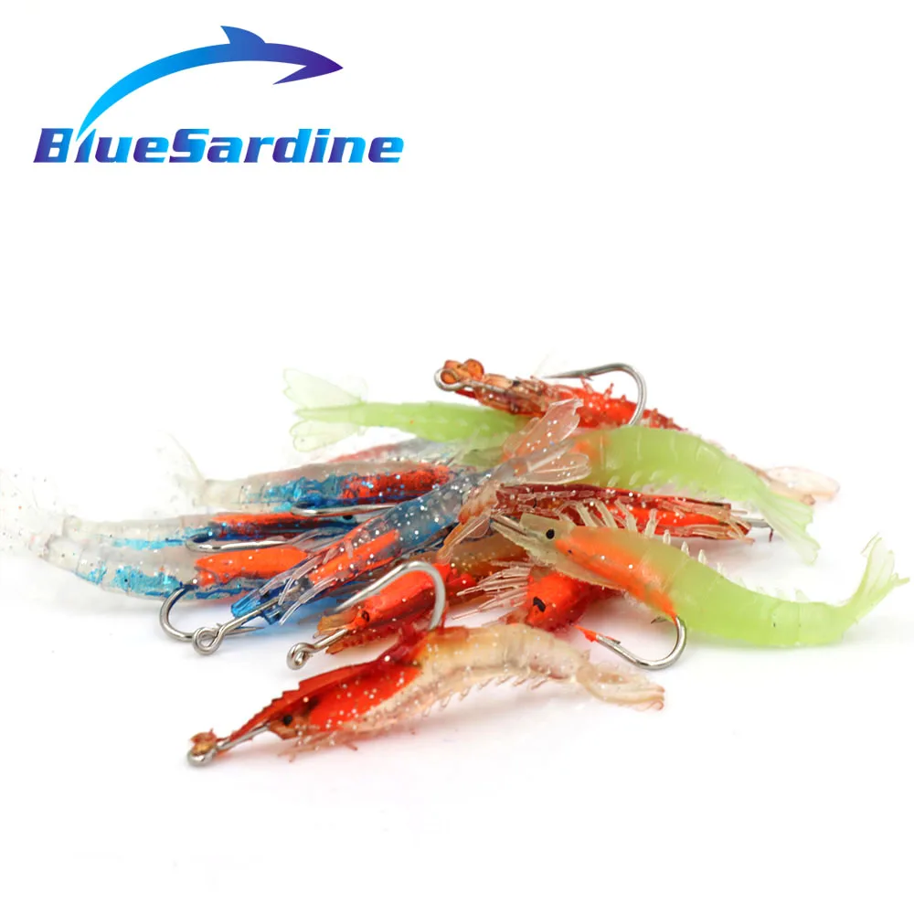 BlueSardine 10 шт. 3G 6,5 см мягкая приманка, рыболовные приманки, яркие креветки
BlueSardine 10 шт. 3G 6,5 см мягкая приманка, рыболовные приманки, яркие креветки