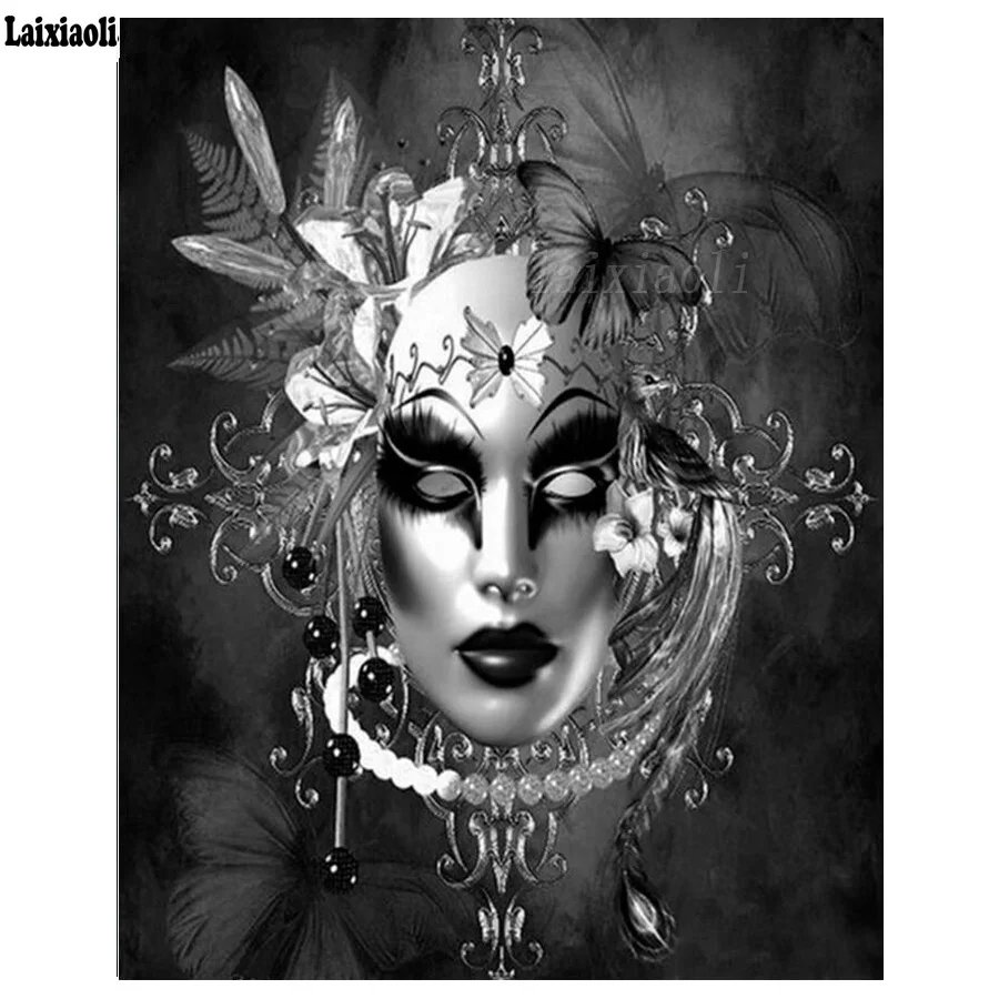 Diy diamond painting 5d Woman mask Diamond embroidery sale full square drill rhinestone picture diamond mosaic black white decor
Diy diamond painting 5d Woman mask Diamond embroidery sale full square drill rhinestone picture diamond mosaic black white decor