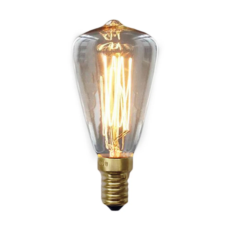 Big sales Vintage Edison Bulbs E14 220V ST48 Incandescent Bulbs 25W 40W 60W Filament Retro Edison Light For Pendant Lamp
Big sales Vintage Edison Bulbs E14 220V ST48 Incandescent Bulbs 25W 40W 60W Filament Retro Edison Light For Pendant Lamp