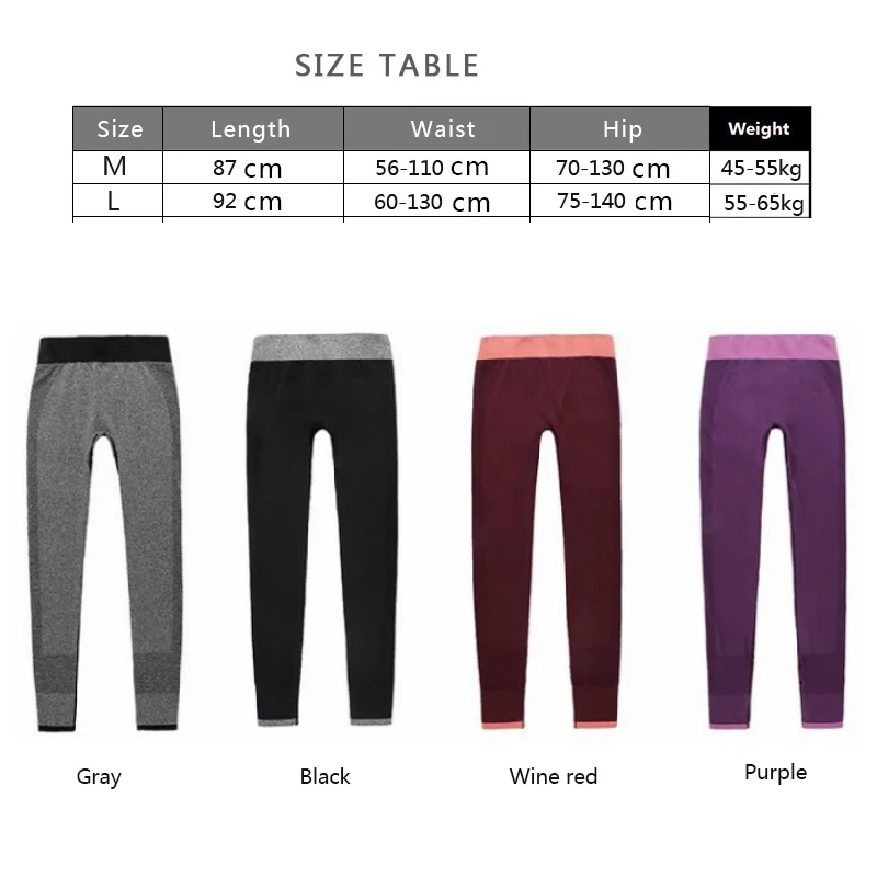 NANCY TINO Women Yoga Pants High Elastic Fitness Sport Leggings Tights Slim Running Sports Pants Quick Drying Training Trousers
NANCY TINO Women Yoga Pants High Elastic Fitness Sport Leggings Tights Slim Running Sports Pants Quick Drying Training Trousers