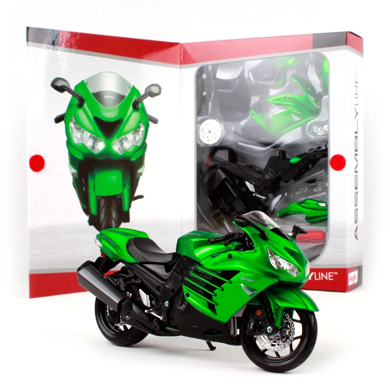 Maisto 1:12 Kawasaki Ninja ZX 14R Green Assembly DIY MOTORCYCLE BIKE Model Kit NEW ARRIVAL S 1000 RR/ R 1200 GS
Maisto 1:12 Kawasaki Ninja ZX 14R Green Assembly DIY MOTORCYCLE BIKE Model Kit NEW ARRIVAL S 1000 RR/ R 1200 GS