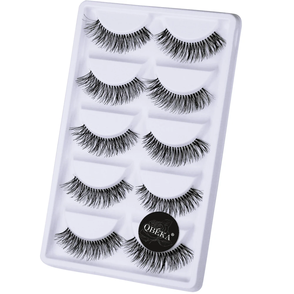 5 Pairs 3D Natural Cross False Eyelashes Long Messy Makeup False Eyelash Extension Makeup Eye Lashes Beauty Tool A21-White
5 Pairs 3D Natural Cross False Eyelashes Long Messy Makeup False Eyelash Extension Makeup Eye Lashes Beauty Tool A21-White
