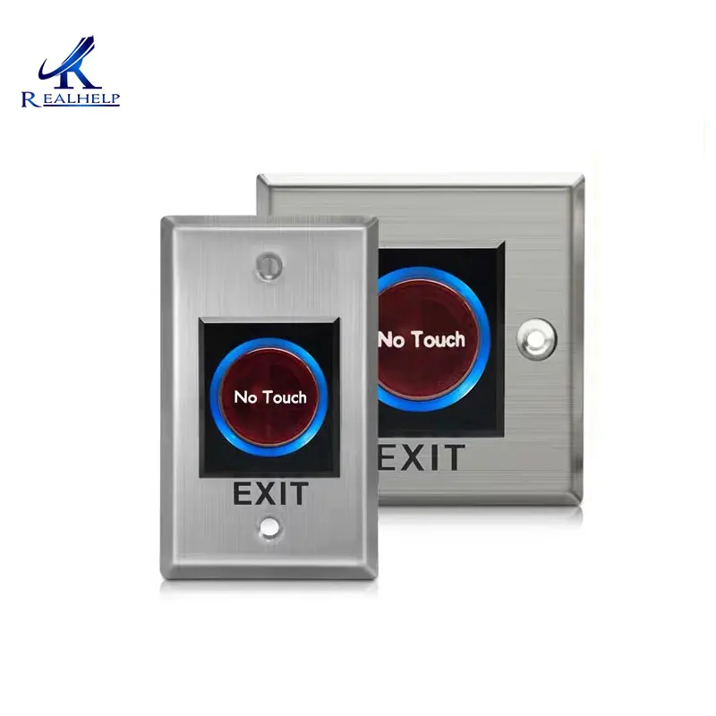 Smart IR Sensor Push Buttons No Touch Infrared Door Exit Push Release Button Switch for Access Control system
Smart IR Sensor Push Buttons No Touch Infrared Door Exit Push Release Button Switch for Access Control system