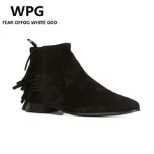 WPG/Новые Стильные черные мужские туфли наивысшего качества
