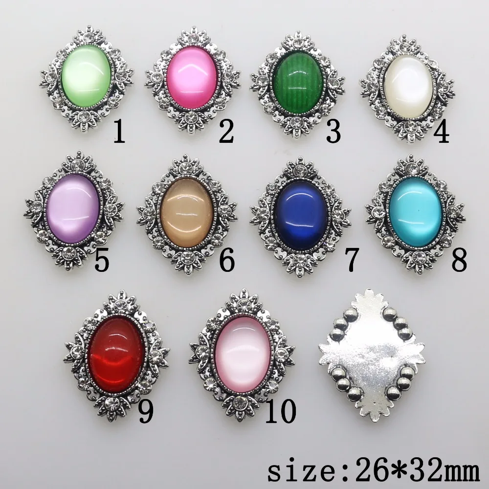 New Hot 10Pcs 26*32mm Oval Alloy Diy Jewelry Accessories rhinestones pedestal embellishments caps wedding Decoration For Making
New Hot 10Pcs 26*32mm Oval Alloy Diy Jewelry Accessories rhinestones pedestal embellishments caps wedding Decoration For Making