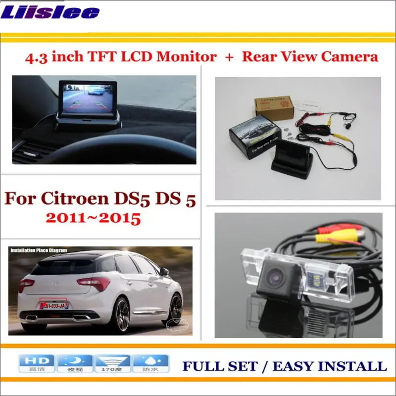 Auto Camera For Citroen DS5 DS 5 2011-2015 Car Reverse Rear Camera 4.3" TFT LCD Monitor Parking System
Auto Camera For Citroen DS5 DS 5 2011-2015 Car Reverse Rear Camera 4.3" TFT LCD Monitor Parking System