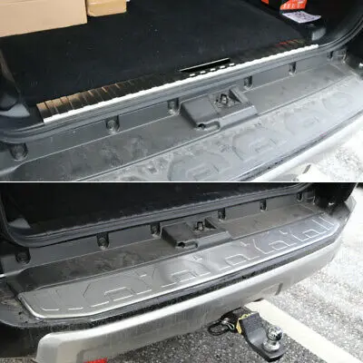 2* Outer + Inner Rear Bumper Protector Sill Plate Cover For Toyota 4Runner 14-19
2* Outer + Inner Rear Bumper Protector Sill Plate Cover For Toyota 4Runner 14-19