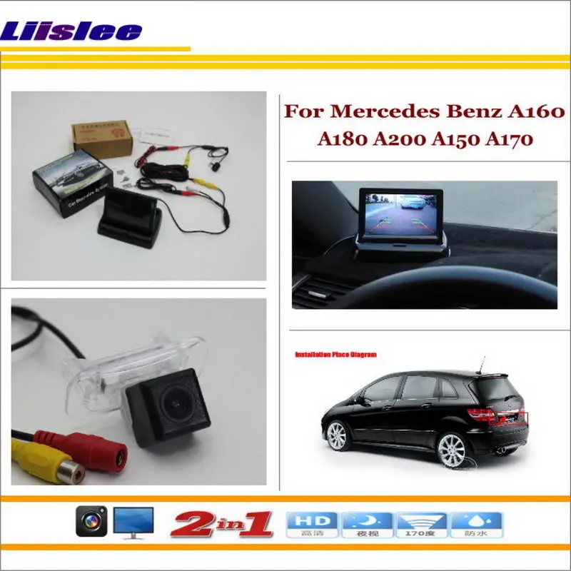 Auto CAM For Mercedes BenZ A160 A180 A200 A150 A170 Car Back Rear Camera 4.3" TFT LCD Screen Rearview Parking System
Auto CAM For Mercedes BenZ A160 A180 A200 A150 A170 Car Back Rear Camera 4.3" TFT LCD Screen Rearview Parking System