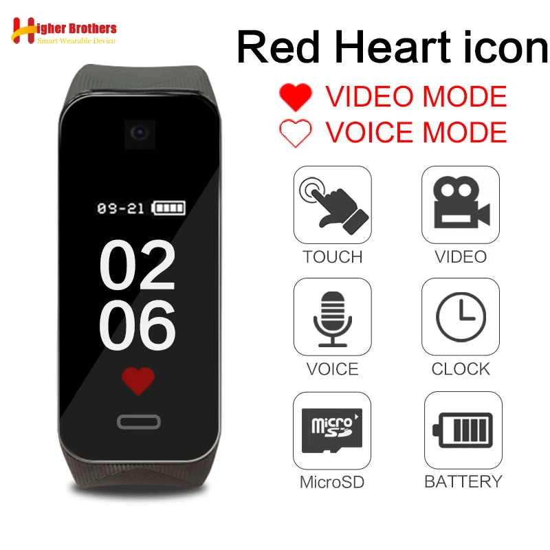 1080P Smart Small Digital Mini Camera DV Video Voice Recorder Hidden Sports Bracelet Micro Cam Night Vision Secret Camcorder
1080P Smart Small Digital Mini Camera DV Video Voice Recorder Hidden Sports Bracelet Micro Cam Night Vision Secret Camcorder