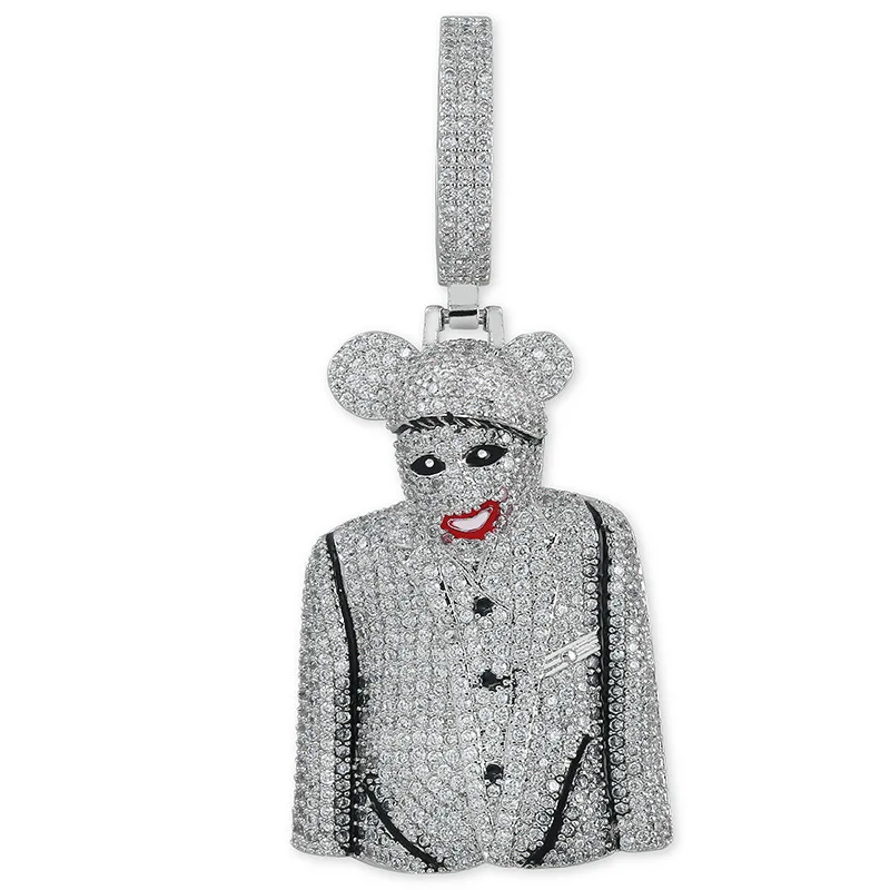 Clown Pendant Necklace New Arrival Fashion Hip Hop Jewelry Micro Pave Zircon Big Pendant Mens Necklace
Clown Pendant Necklace New Arrival Fashion Hip Hop Jewelry Micro Pave Zircon Big Pendant Mens Necklace