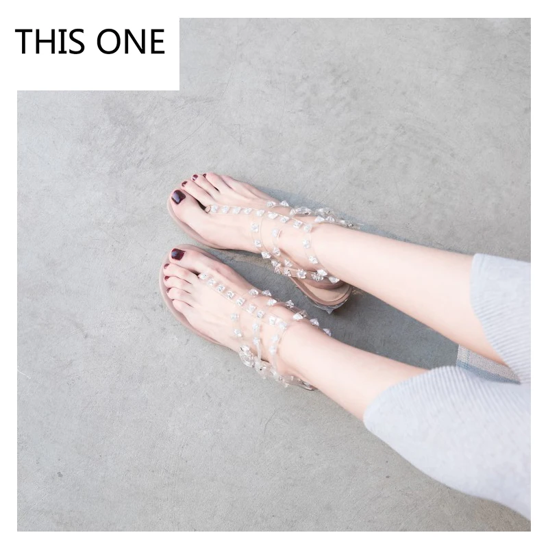 THIE ONE Hot sell Wedge Crystal heel Rhinestones Open The Toe Women Crystal Sandals Woman Sexy Crystal Transparent Sandals
THIE ONE Hot sell Wedge Crystal heel Rhinestones Open The Toe Women Crystal Sandals Woman Sexy Crystal Transparent Sandals