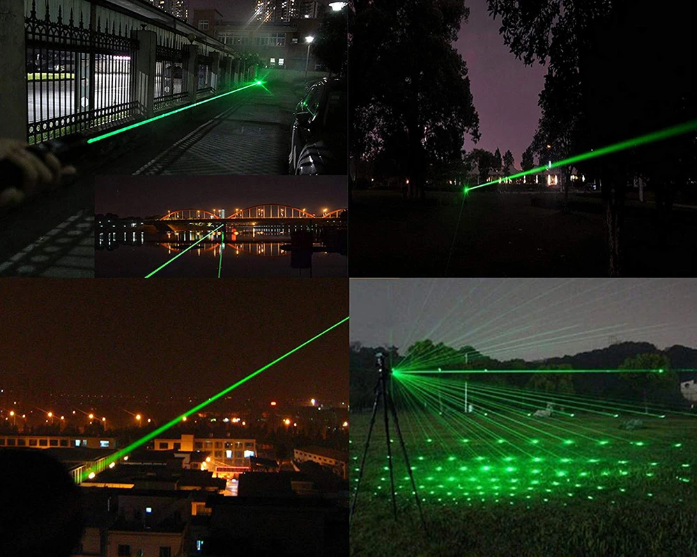 Laser Pointer 10000m Lazer 532 nm Green Lasers Sight Powerful device Adjustable Focus with laser 303+Charger+18650 Battery
Laser Pointer 10000m Lazer 532 nm Green Lasers Sight Powerful device Adjustable Focus with laser 303+Charger+18650 Battery