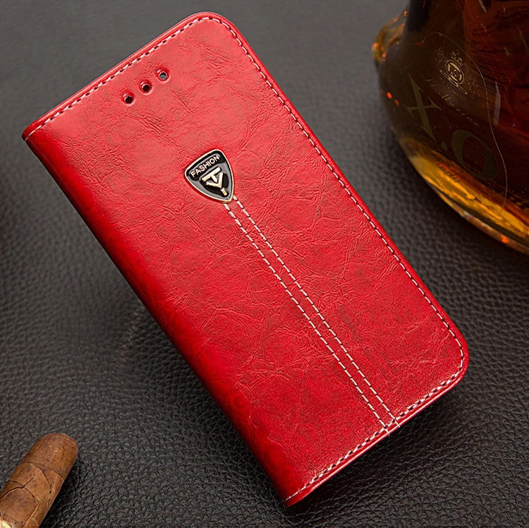 Роскошный креативный кожаный чехол AMMYKI с откидной крышкой 5 дюйма для LG G Flex 2