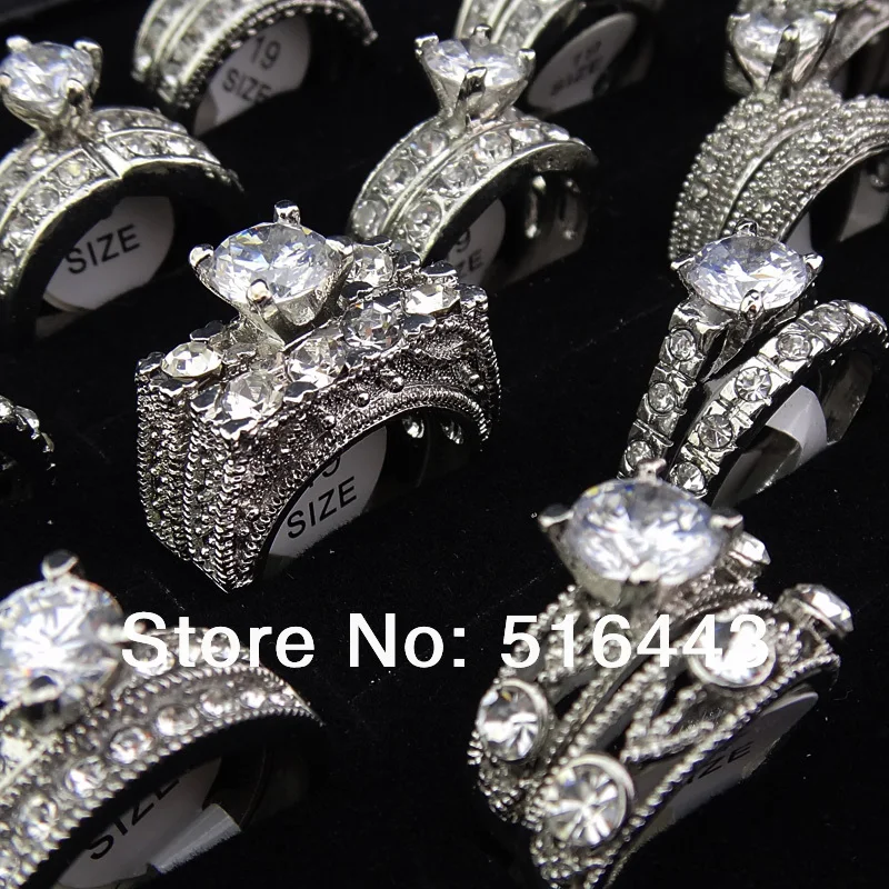Hot Selling 10pcs(5Pairs) Fashion 2 in 1 Cubic Zirconia Rhinestones Silver Plated Wedding Women Rings wholesale Jewelry A-919
Hot Selling 10pcs(5Pairs) Fashion 2 in 1 Cubic Zirconia Rhinestones Silver Plated Wedding Women Rings wholesale Jewelry A-919