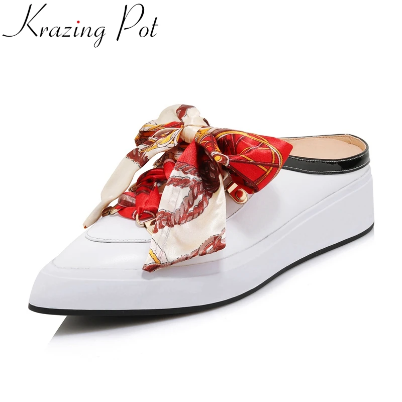 2022 cow leather butterfly-knot brand Spring shoe pointed toe sneaker wedge casual platform slingback women vulcanized shoes L82
2022 cow leather butterfly-knot brand Spring shoe pointed toe sneaker wedge casual platform slingback women vulcanized shoes L82