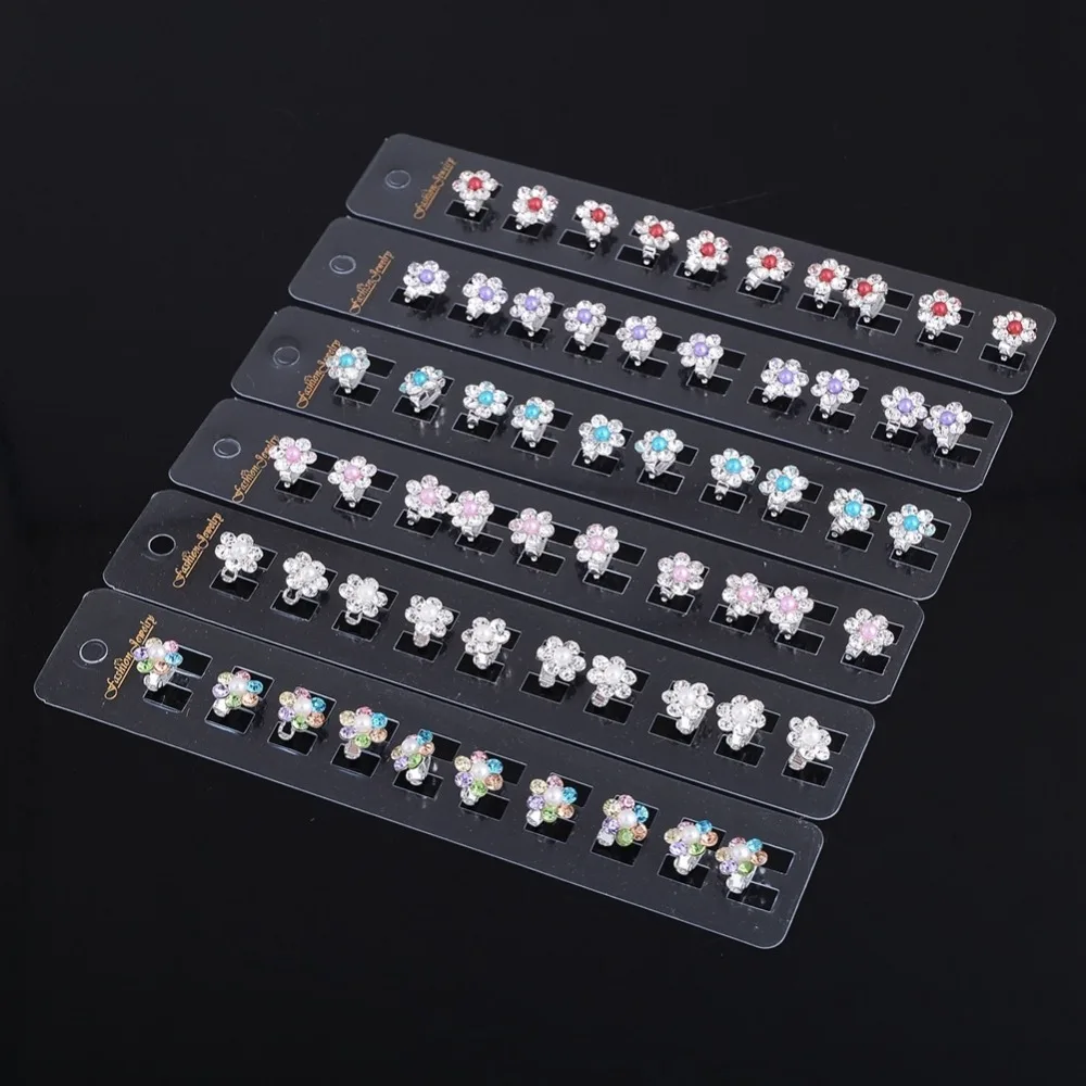 IMIXLOT Wholesale 60PCS Crystal Flower Hair Decoration Buckle Clip Swirl Spiral Twist Hairpins Tiara Bridal Wedding Accessories
IMIXLOT Wholesale 60PCS Crystal Flower Hair Decoration Buckle Clip Swirl Spiral Twist Hairpins Tiara Bridal Wedding Accessories