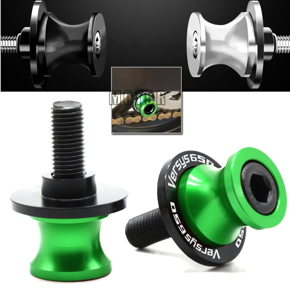 For Kawasaki Versys 650 2007-2014 10MM Motorcycle Swing Arm Sliders Spools Screws Swingarm Stand Paddock For Versys650 10 MM
For Kawasaki Versys 650 2007-2014 10MM Motorcycle Swing Arm Sliders Spools Screws Swingarm Stand Paddock For Versys650 10 MM