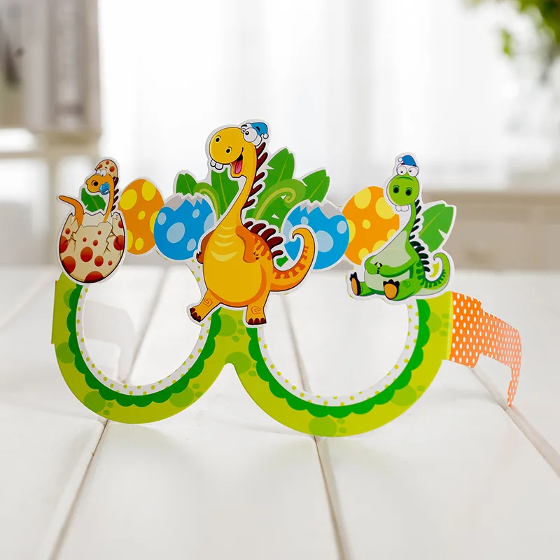 Children Kids Dinosaur Dino Theme Party Masks 8pcs | Дом и сад