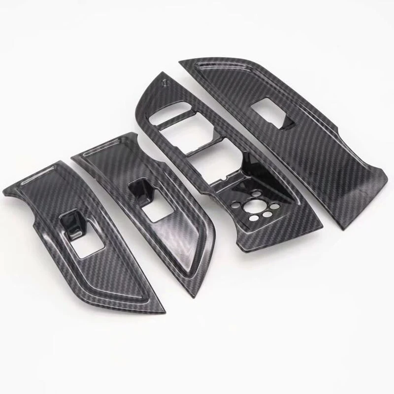 For Audi Q5L 2018 4PCS Carbon Fiber ABS Chrome Car Interior Door Window Lift Glass Switch Buttons Cover Trim Molding Car Styling
For Audi Q5L 2018 4PCS Carbon Fiber ABS Chrome Car Interior Door Window Lift Glass Switch Buttons Cover Trim Molding Car Styling