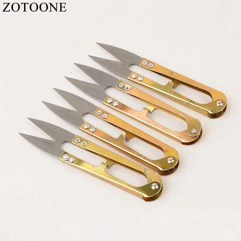 ZOTOONE стальные ремесленные ножницы для вышивки швейные мини с U образной пряжкой