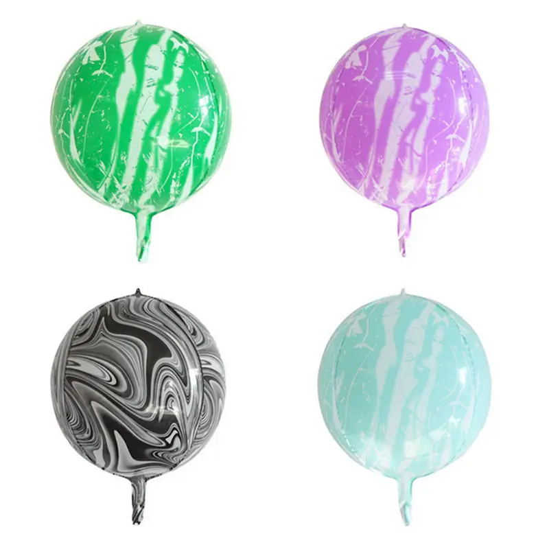 New 22inch agate color 4D ball aluminum balloon holiday party wedding decoration decoration balloon wholesale
New 22inch agate color 4D ball aluminum balloon holiday party wedding decoration decoration balloon wholesale
