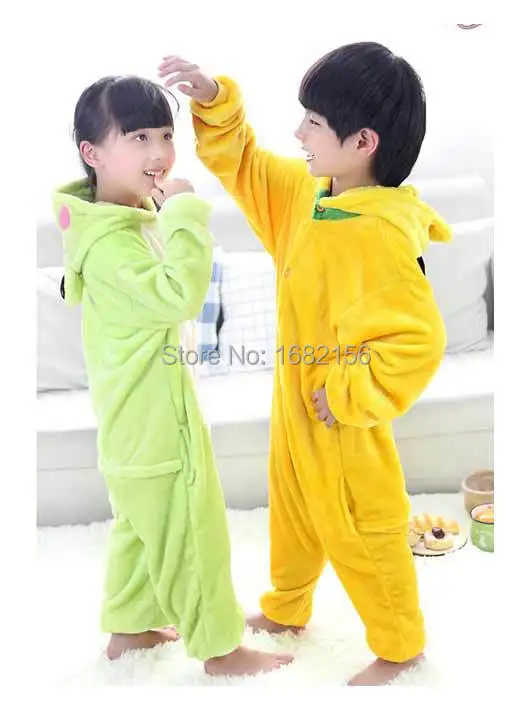 Пижама-лягушка комбинезон в виде животного для детей пижама костюм косплея