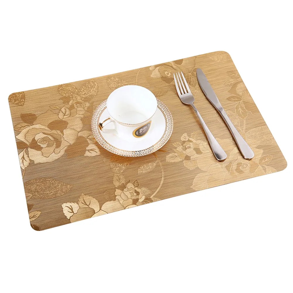 Individual Table Placemats Kitchen Coasters Stand Hot Non-Slip Pot Holder Heat Insulation Plastic Tableware Dining Table Mats
Individual Table Placemats Kitchen Coasters Stand Hot Non-Slip Pot Holder Heat Insulation Plastic Tableware Dining Table Mats