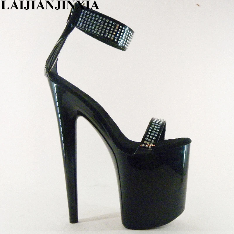 LAIJIANJINXIA New Fashion Sexy Shoes 8 inch Rhinestone Stiletto Heels 20cm Open-Toed High-Heeled Sandals Platform Dance Shoes
LAIJIANJINXIA New Fashion Sexy Shoes 8 inch Rhinestone Stiletto Heels 20cm Open-Toed High-Heeled Sandals Platform Dance Shoes