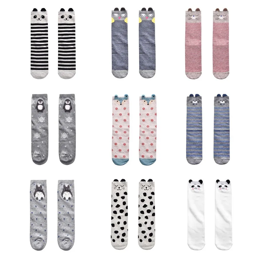 Knee High Children Long Socks For Baby Girls Boys Print Cat Fox Kids Socks Cotton Striped Cartoon Animal Cute Sock SK112
Knee High Children Long Socks For Baby Girls Boys Print Cat Fox Kids Socks Cotton Striped Cartoon Animal Cute Sock SK112