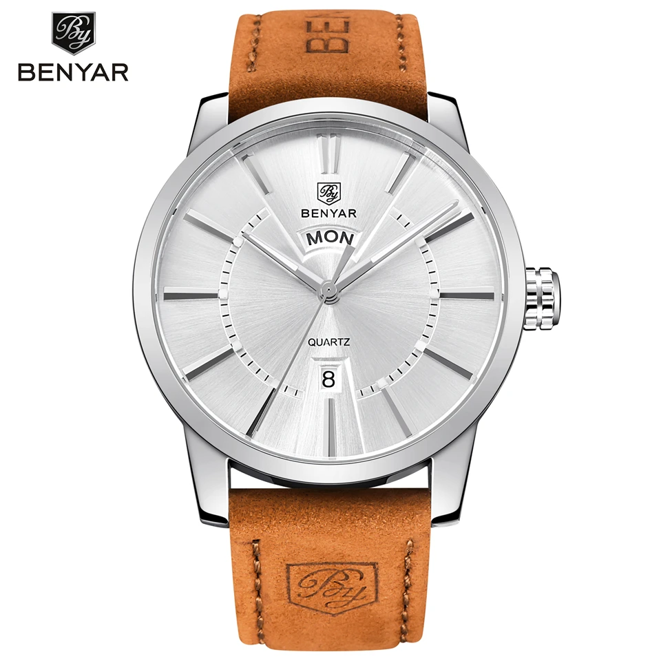 Relogio Masculino BENYAR Mens Watches Top Brand Luxury Fashion Leather Business Quartz Wristwatch Waterproof Calendar Clock 2021
Relogio Masculino BENYAR Mens Watches Top Brand Luxury Fashion Leather Business Quartz Wristwatch Waterproof Calendar Clock 2021