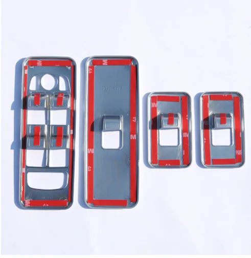 ABS Chrome Window Lift Switch Panel Frame Cover Trim Stickers For Land Rover Discovery Sport 2015-2017 Car Accessories 4pcs/set
ABS Chrome Window Lift Switch Panel Frame Cover Trim Stickers For Land Rover Discovery Sport 2015-2017 Car Accessories 4pcs/set