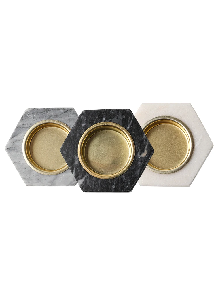 Nordic Natural Marble Candlestick Tabletop Decoration Romantic Western Scented Candle Decoration
Nordic Natural Marble Candlestick Tabletop Decoration Romantic Western Scented Candle Decoration