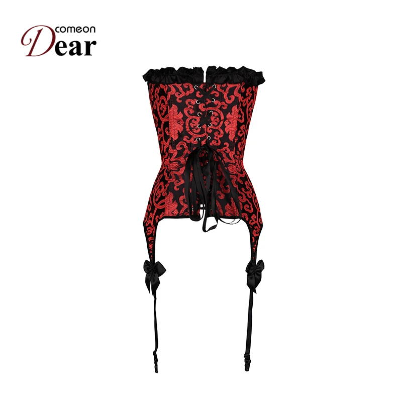 Comeondear Korsett for Women Sexy Ropa Mujer Talla Grande Steampunk Accessories Bustier Sexy AB2249 Fashion Satin Corset
Comeondear Korsett for Women Sexy Ropa Mujer Talla Grande Steampunk Accessories Bustier Sexy AB2249 Fashion Satin Corset