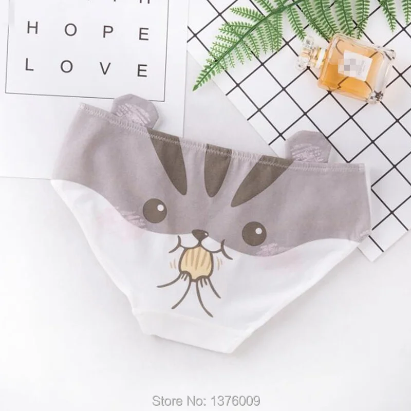 Lovely Hamster Women Panties Lolita Girls Sweetie Cotton Briefs Female Funny Underwear With Ears Lingerie Harajuku Mori Style
Lovely Hamster Women Panties Lolita Girls Sweetie Cotton Briefs Female Funny Underwear With Ears Lingerie Harajuku Mori Style