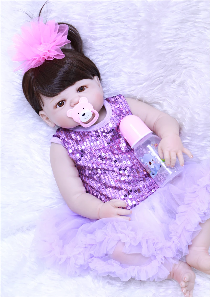 DollMai bebes reborn 23" baby girl reborn dolls toys bebes reborn com corpo de silicone menina can enter water bonecas reborn
DollMai bebes reborn 23" baby girl reborn dolls toys bebes reborn com corpo de silicone menina can enter water bonecas reborn