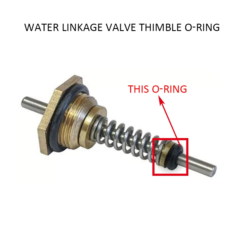 Клапан газового водонагревателя наперсток шпиндель уплотнительное кольцо