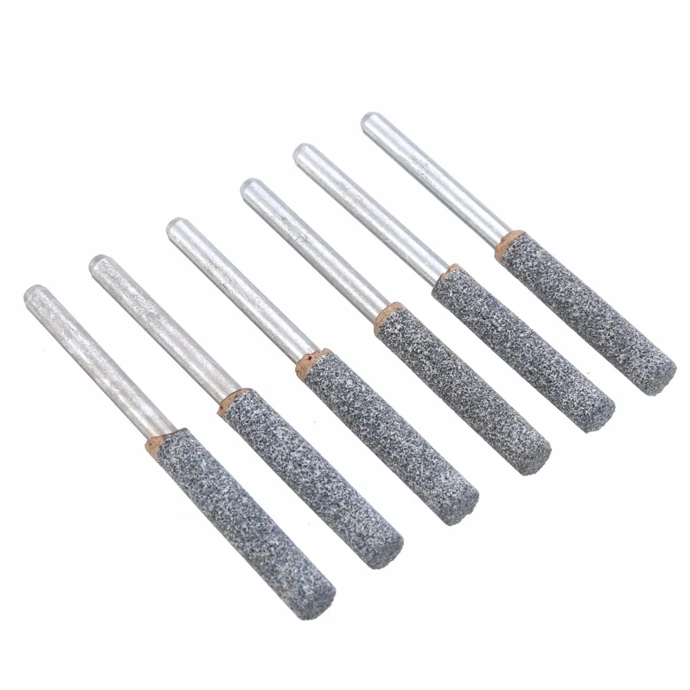 Mayitr 6pcs/set 3/16" 4.8mm Chainsaw Sharpener Burr Chain Saw Grinding Stone File Rotary Tools For Lawn Mower
Mayitr 6pcs/set 3/16" 4.8mm Chainsaw Sharpener Burr Chain Saw Grinding Stone File Rotary Tools For Lawn Mower