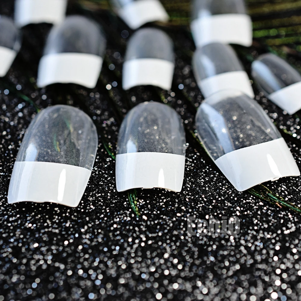 Long Clear Acrylic French Nail White Tip Classical Ladies False Nail Tips Designed Nail Art Tips Z725
Long Clear Acrylic French Nail White Tip Classical Ladies False Nail Tips Designed Nail Art Tips Z725