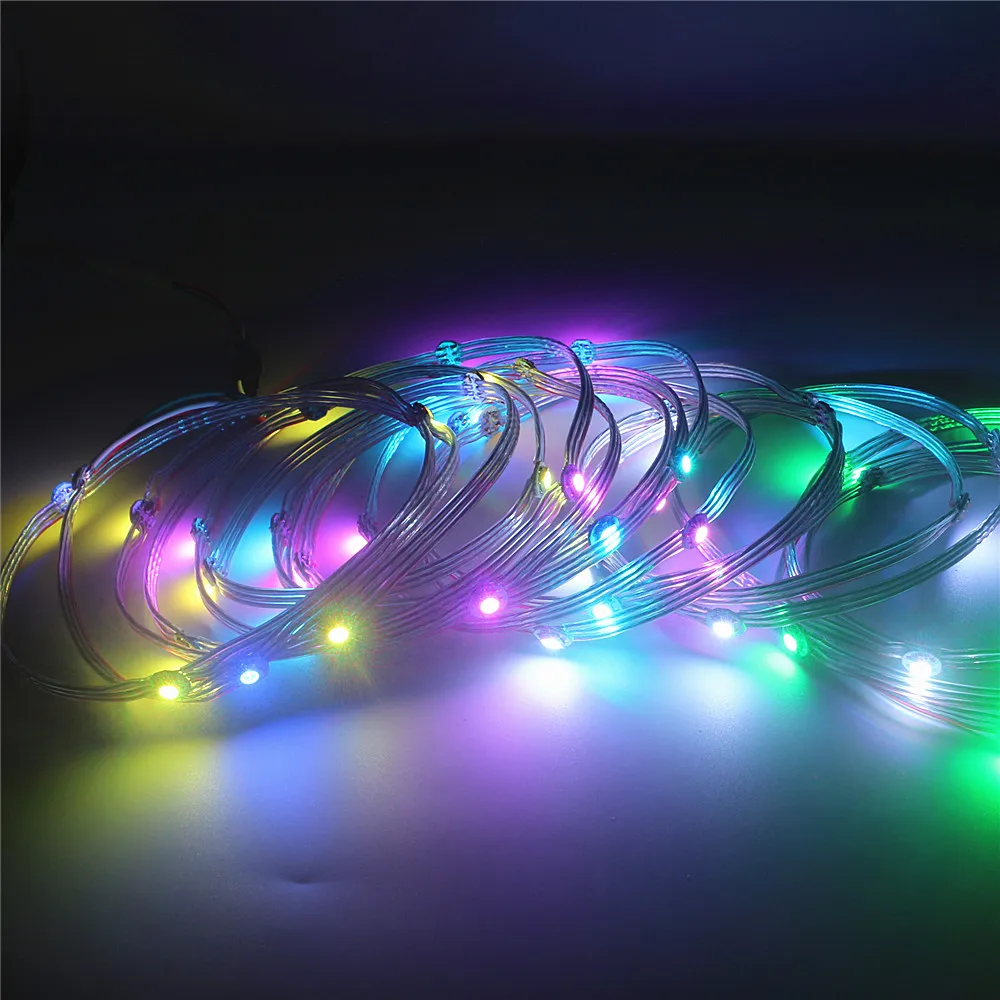 Светодиодный адресуемый модуль WS2812B 5050 RGB 50 шт. 100 индивидуально припаянная панель